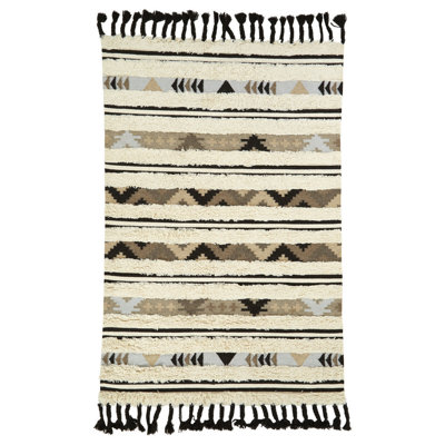 Lykins Southwestern Hand Woven 150cm X 240cm Area Rug