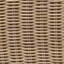 Canapé modulaire d'extérieur en osier tissé à la main 114,5 po Corto