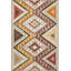 Tapis décoratif à motif géométrique croisé-634604522