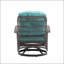 Ensemble de 3 chaises de patio à bascule pivotantes pour l'extérieur, ensemble de conversation berçant à 360 degrés-1498965473