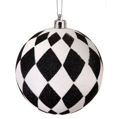 Ornement boule scintillante Harlequinn