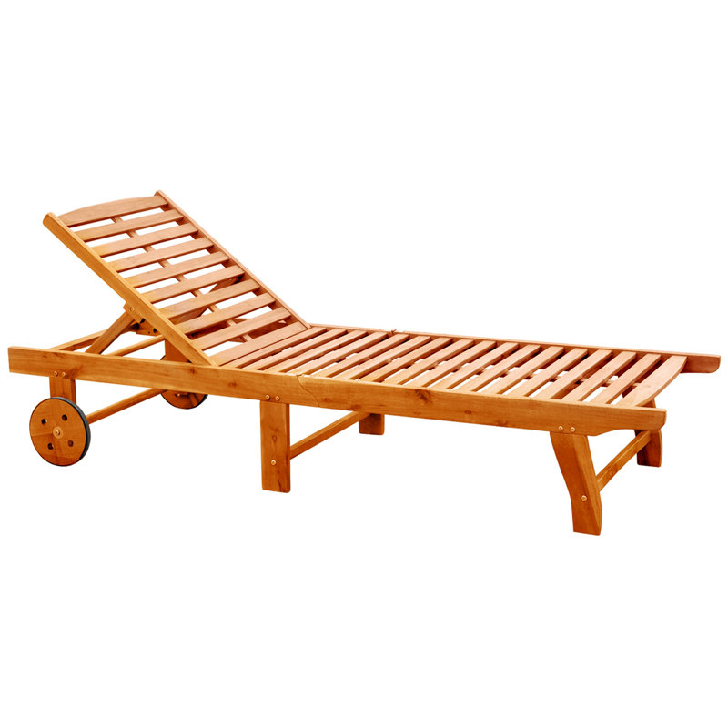 Chaise longue rembourrée Leul