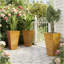 Jardinière classique, ensemble de 3 jardinières d'extérieur