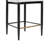 Sloane Modern Upholstered Iron Counter Stools With Open Back And Gold Accents-128426229