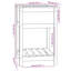 Aalap Wood Raised Garden Bed-1019041428-1019041431