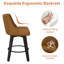 Tabourets de comptoir pivotants avec cadre en bois massif George Oliver Loriell-1334114383-1334114382-1337461405