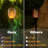 AWW 96 LED Solar Flickering Flame Outdoor Torch Lights