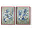 Impression encadrée Blue Garden I-Premium - prête à être accrochée - aucun clou requis - aucun clou requis-1294241197-1294241188
