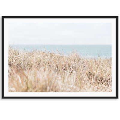 Sea Ranch Wild Grass Print by Carly Tabak