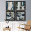 «Close to the Edge I», ensemble de 4 peintures sur toile encadrées-60147977-60147980