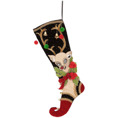Fancy Deer Stocking - 26 Inches