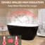 Baignoire autoportante en acrylique avec drain central 59 po x 30 po-94415022