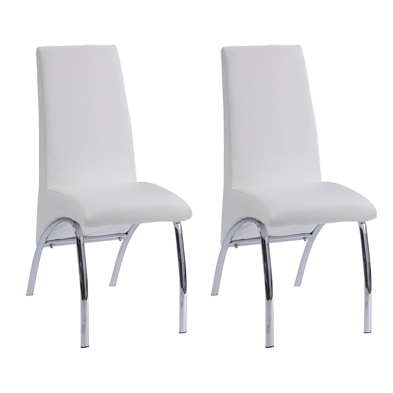 Chaise d'appoint Hoebart, Blanc