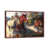 Classic Brown Wood Framed Canvas