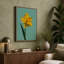 Single Daffodil Botanical - Wrapped Canvas-1550848133-1550848141