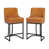 Faux Leather/Yellowish Brown