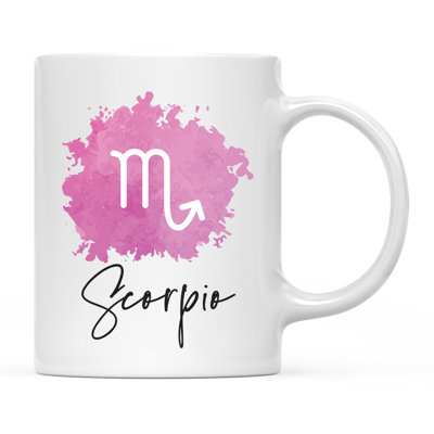Tasse à café à symbole de signe Libra