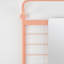 Furness Metal Flat Wall Mirror with Hooks-1143905648