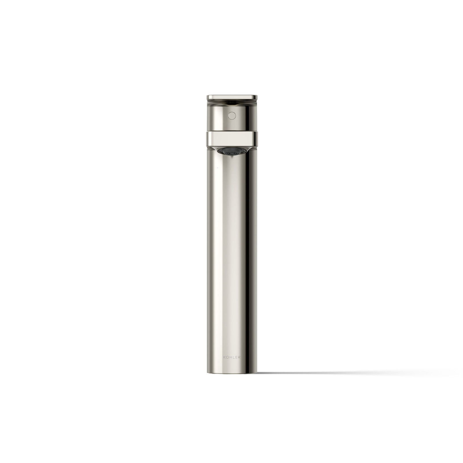 Parallel Tall Single-Handle Bathroom Sink Faucet, Single-Hole Faucet with Pop-Up Drain, 1.2 GPM, Vibrant Polished Nickel, 1.2