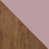 Rose rosé / brun sélectionné
