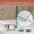 Semi-Frameless Sliding Bathtub Door-127317908