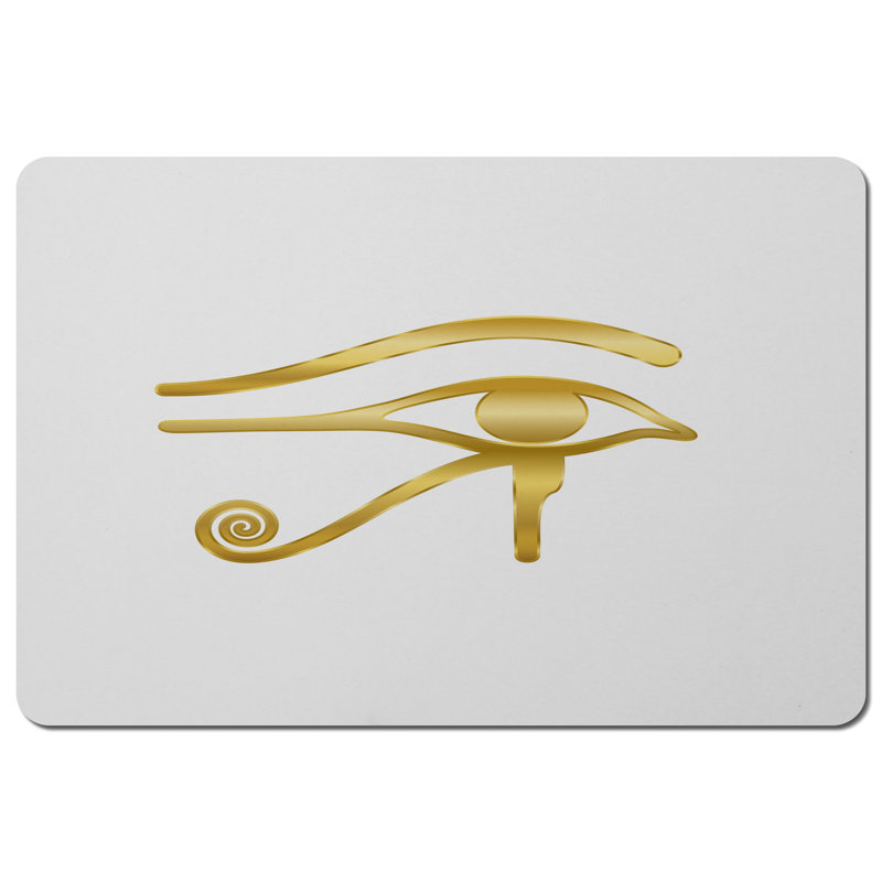 Arantser Polyester-Coated Hardboard No Pattern Rectangle Placemat