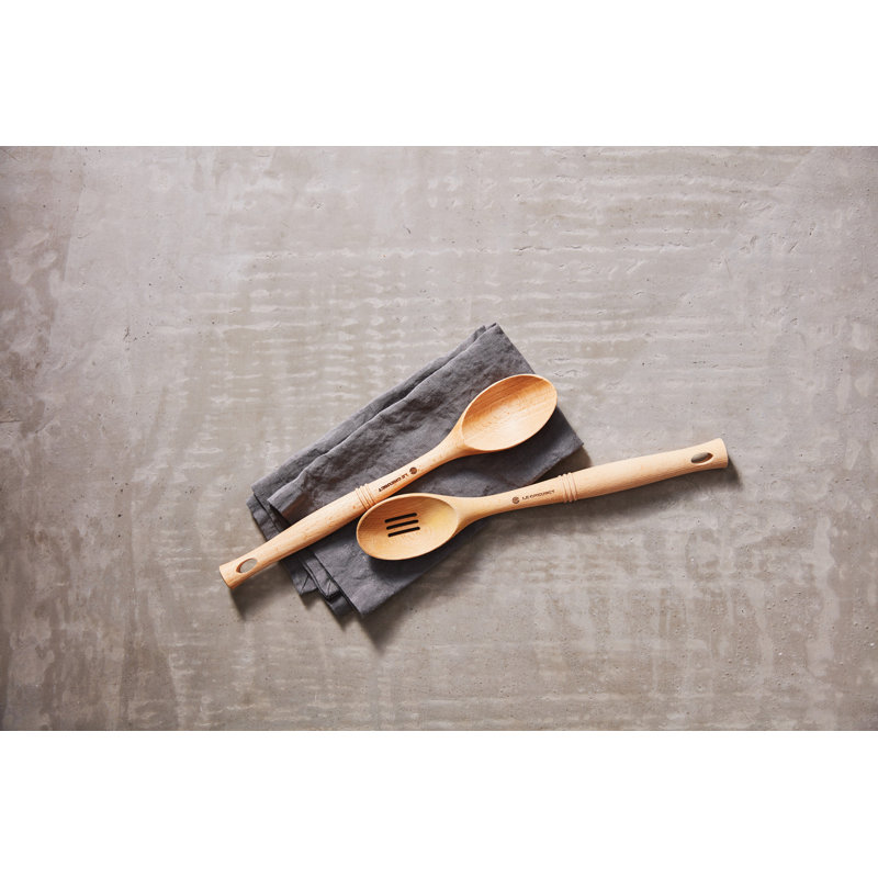 Le Creuset Revolution® Wood Slotted Spoon