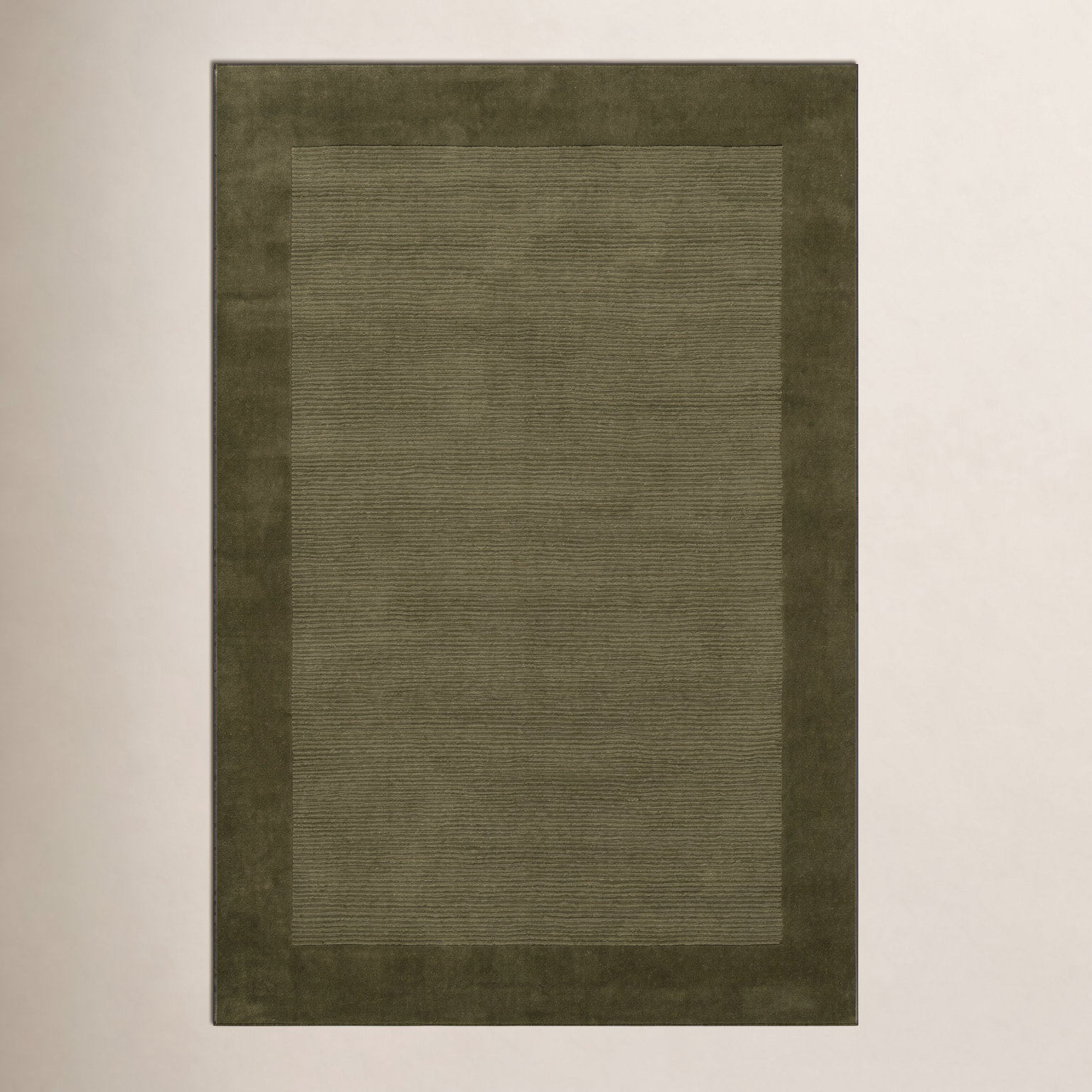 Hand-Tufted Striped Bohemian Rug, Rectangle 5' x 8'