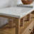 Leighton 72'' Stone Top Console Table
