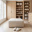 Repose-pieds carré de 33,86 po Hartwell-1466901562