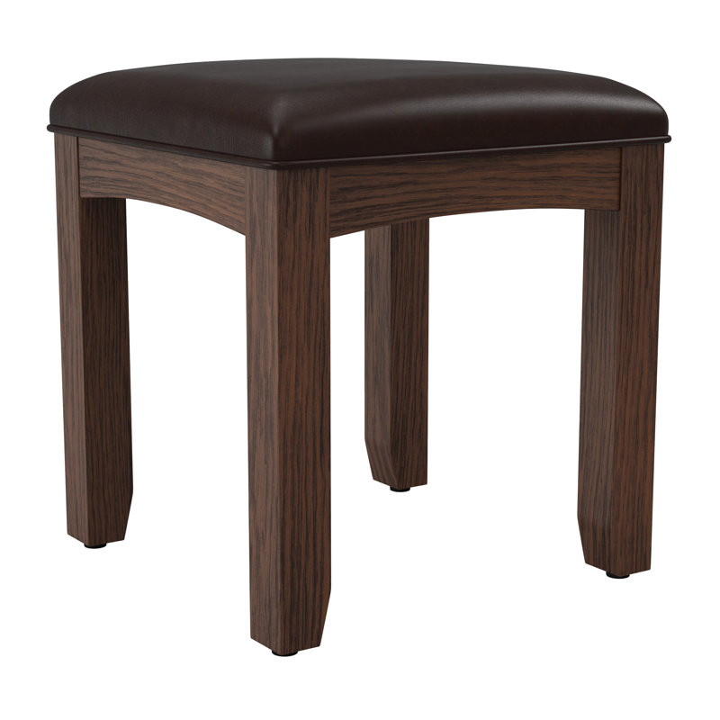 Moradian Solid Wood Accent Stool