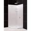 Cabine de douche coulissante ronde avec base incluse l 38 po x P 38 po x H 76,75 po Prime-39630447