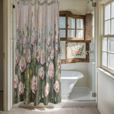 Frandy Floral Shower Curtain