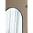 Arched Mirror With Metal Frame, Wall Mirror For Living Room Bedroom Entryway-936781653-936781659