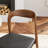 Tavion 7Pcs Kitchen Dining Table Set Mid-Century Style Solid Wood Pedestal (1 Table 6 Upholstered Chairs)-1105584608-1105396698