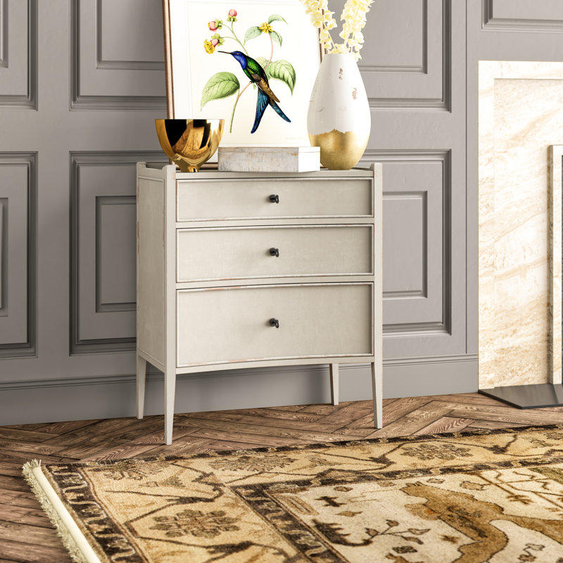 Janice 3 Drawer Accent Chest