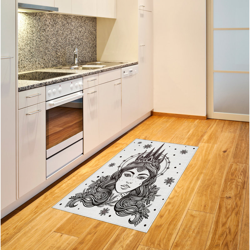 Queen High Density Long Fiber Poly Threads Decorative Area Rug Carpet, Rectangle 2'7" x 5'
