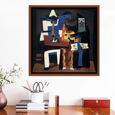 Trois Musiciens par Pablo Picasso - reproduction d'art