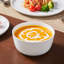 16 Pieces Dinnerware, Pocelain Round Plate, Dinner Plate, Dessert Plate, Soup Bowl and Bowl with Vertical Edge, Serve For 4 Person, Plain White-471337372