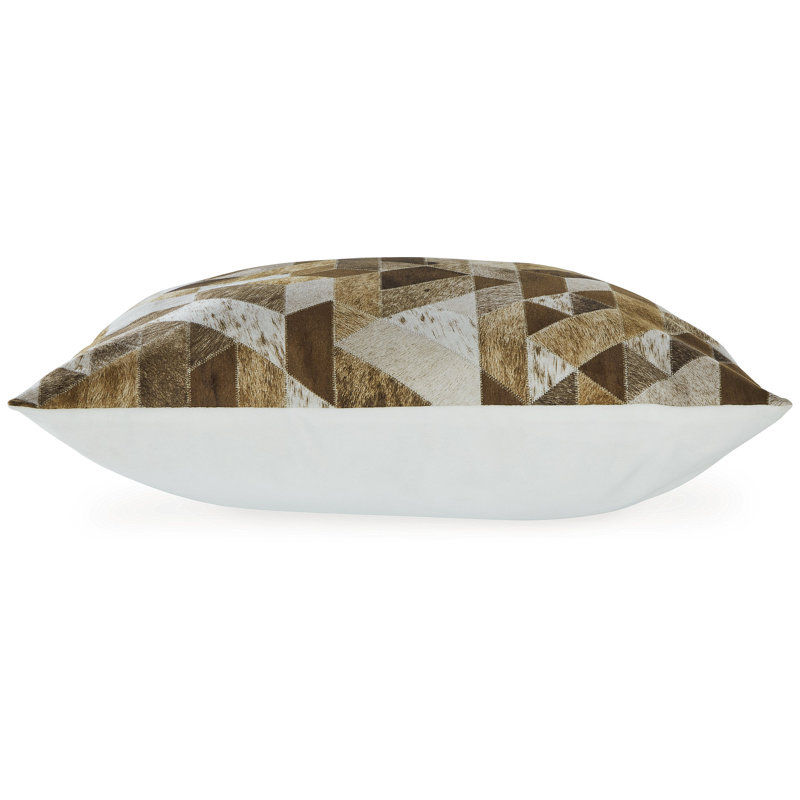 Housse et insert de coussin décoratif en polyester Adamund