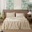 MooMee Sheet Set Extra Deep Pocket 100% Washed Cotton Linen Like Textured Lightweight Breathable-453720910-404490831