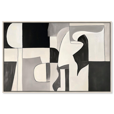 Toile Shadow Play II, abstrait moderne par Art Remedy