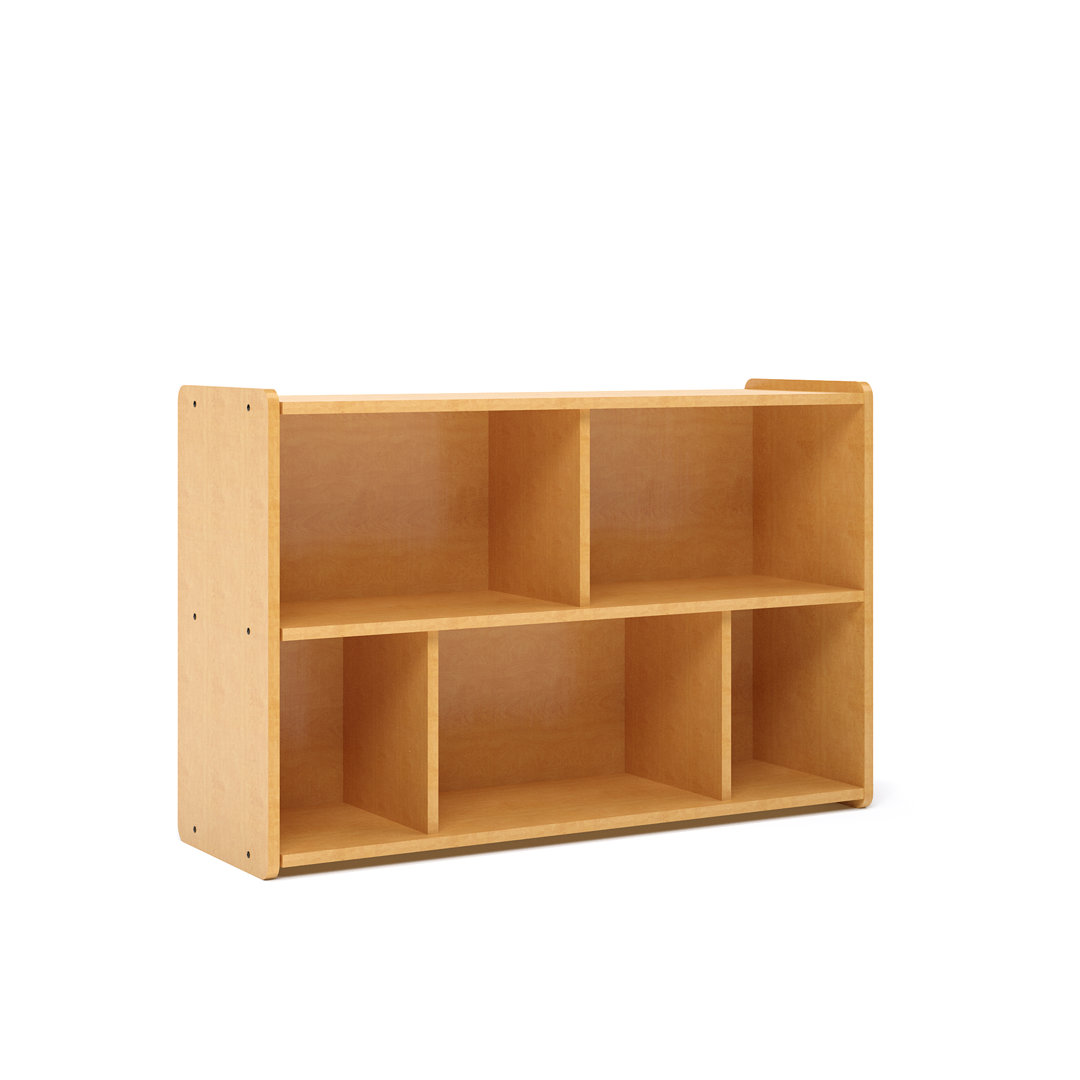 Tot Mate 5 Compartment Preschool Storage Shelving Unit 46"W TotMate