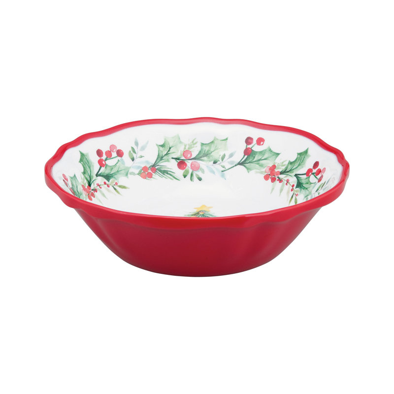 Christmas Tree, 7" Melamine Bowl S6