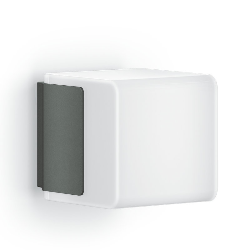 Smart LED Outdoor Wall Light L 835 SC Motion Sensor Softlight Start Adjustable via App, Anthracite