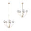 Lustre 5 lumières à abat-jour classique Jacquelyn