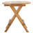 Tusarora Solid Teak Folding Round Table