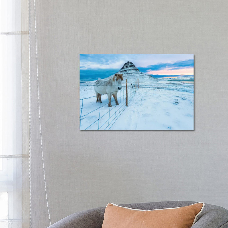 Kirkjufell Morn by David Gardiner - Wrapped Canvas Print, 45.72cm H x 66.04cm W