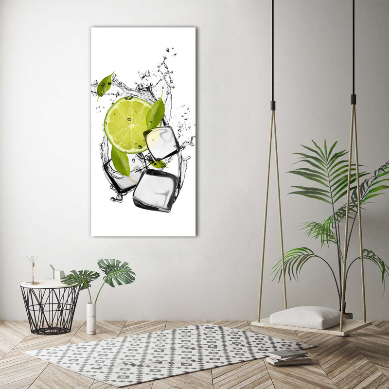 Limonka And Ice - Wrapped Canvas Print