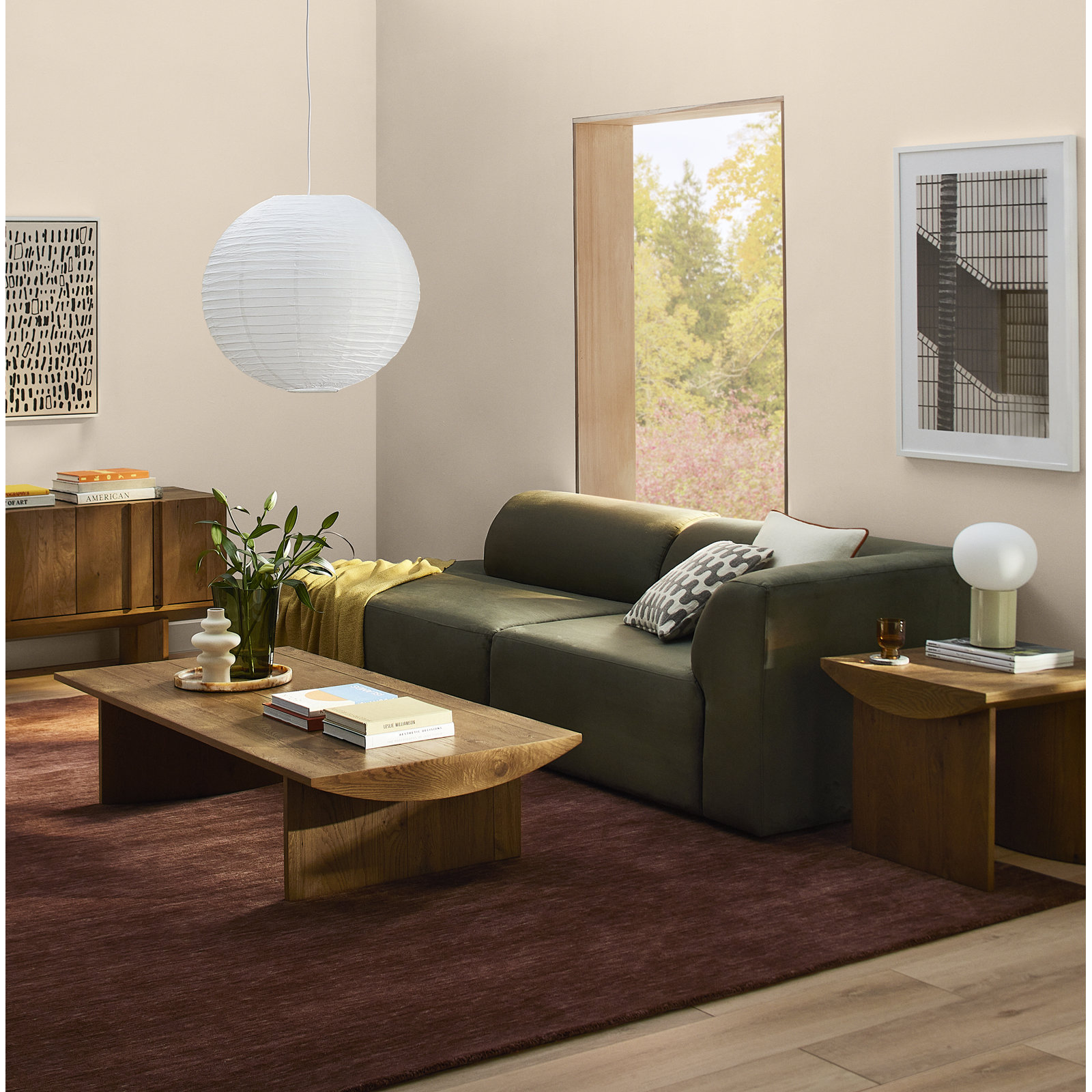 Althena Handmade Wool Copper Rug, Rectangle 9' x 12'